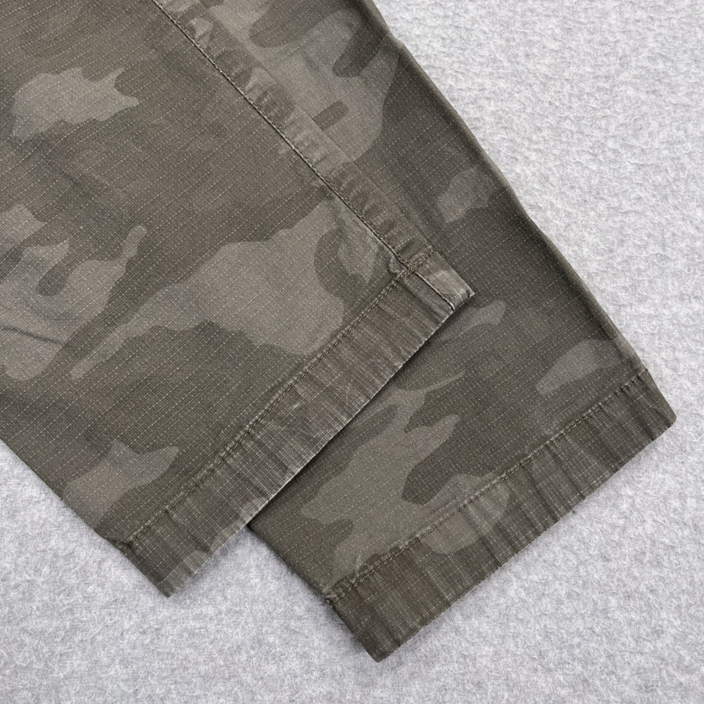 Vuori Ripstop Pant Womens Small Green Camo Drawstring Athletic Jogger Climber - Picture 11 of 12